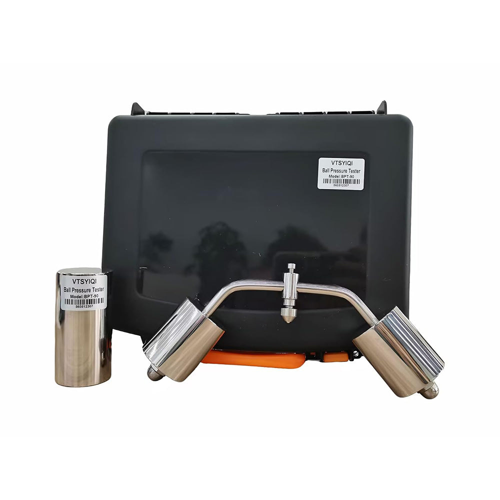 VTSYIQI Ball Press Pressure Tester Meter Gauge Apparatus  for Fire Hazard Testing Plug And Socket Heat-resistant Detecting Etc with Ball Diameter 5mm(R2.5mm) Total Test Pressure 20N±0.2N