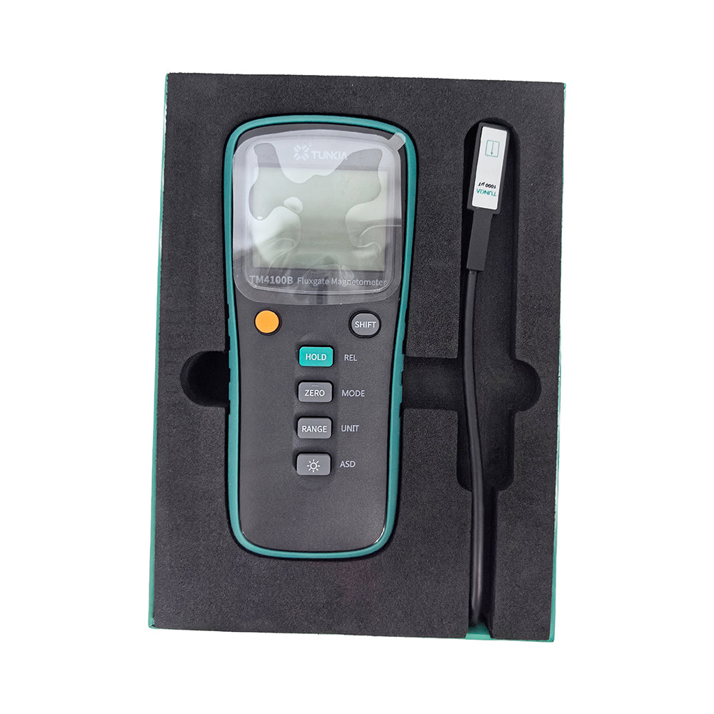 VTSYIQI Handheld Uniaxial Fluxgate Magnetometer Magnetic EMF Gauss Meter with Accuracy 2% Measuring Range 0~2000μT Measuring Range 0~2000μT High Sensitivity High Linearity Low Drift Fluxgate Sensor for Measuring Low Magnetic Field