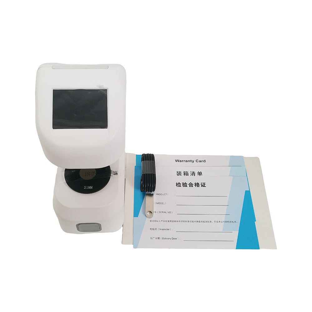 VTSYIQI Haze Meter Transparency Transmission Hazemeter with 21mm Apertures A C D65 Mass Storage for Haze and Luminous Transmittance of Transparent Plastics ASTM ISO International Standards