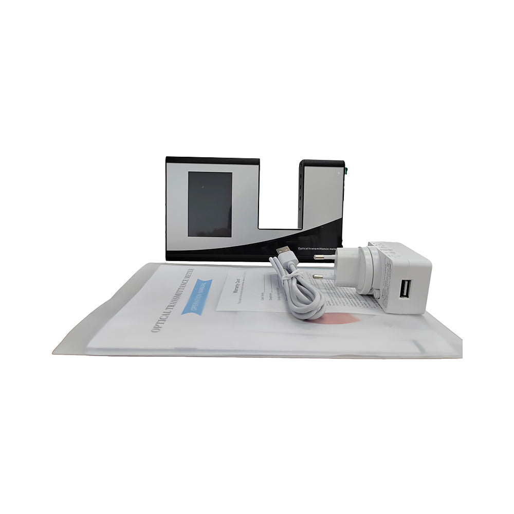 VTSYIQI Light Transmittance Meter Four Light Sources Transmittance Meter with Illuminant UV Visible Light Infrared 940nm Infrared 1400nm Infrared Full Band SHGC and TSER Range Visible Light 380nm-760nm Infrared Peak Wavelength 940nm 1400nm