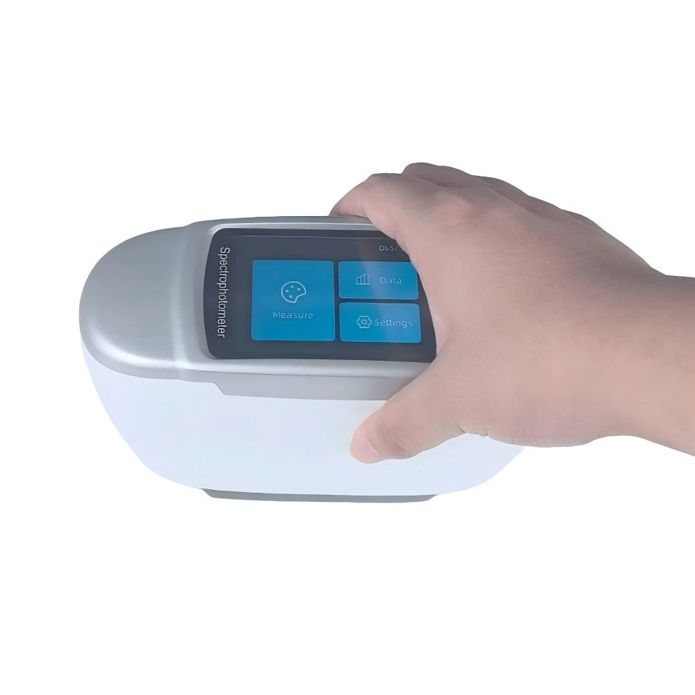 VTSYIQI 6 Angles Multi-angle Spectrophotometer with 45° Receiver 6 Measuring Angles -15° 15° 25° 45° 75° 110° Measurement Time About 4.5s Effect Parameters Effect Measurement Effect Repeatability Effect Reproducibility