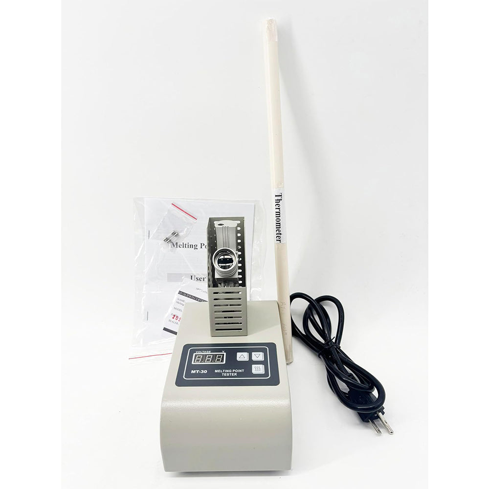 VTSYIQI Melting Point Testing Machine Melting Point Apparatus with Mel