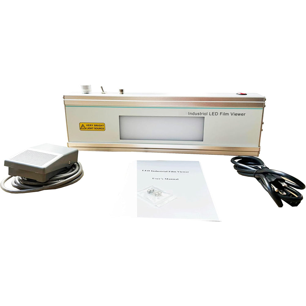 VTSYIQI LED X Ray Viewer Ultra-High Luminance X-Ray Film Viewer With Max Light Intensity 100,000cd/m2 Or 300000Lux 140 Led Light Sources Average Color Temperature 6500 K For Ndt Testing