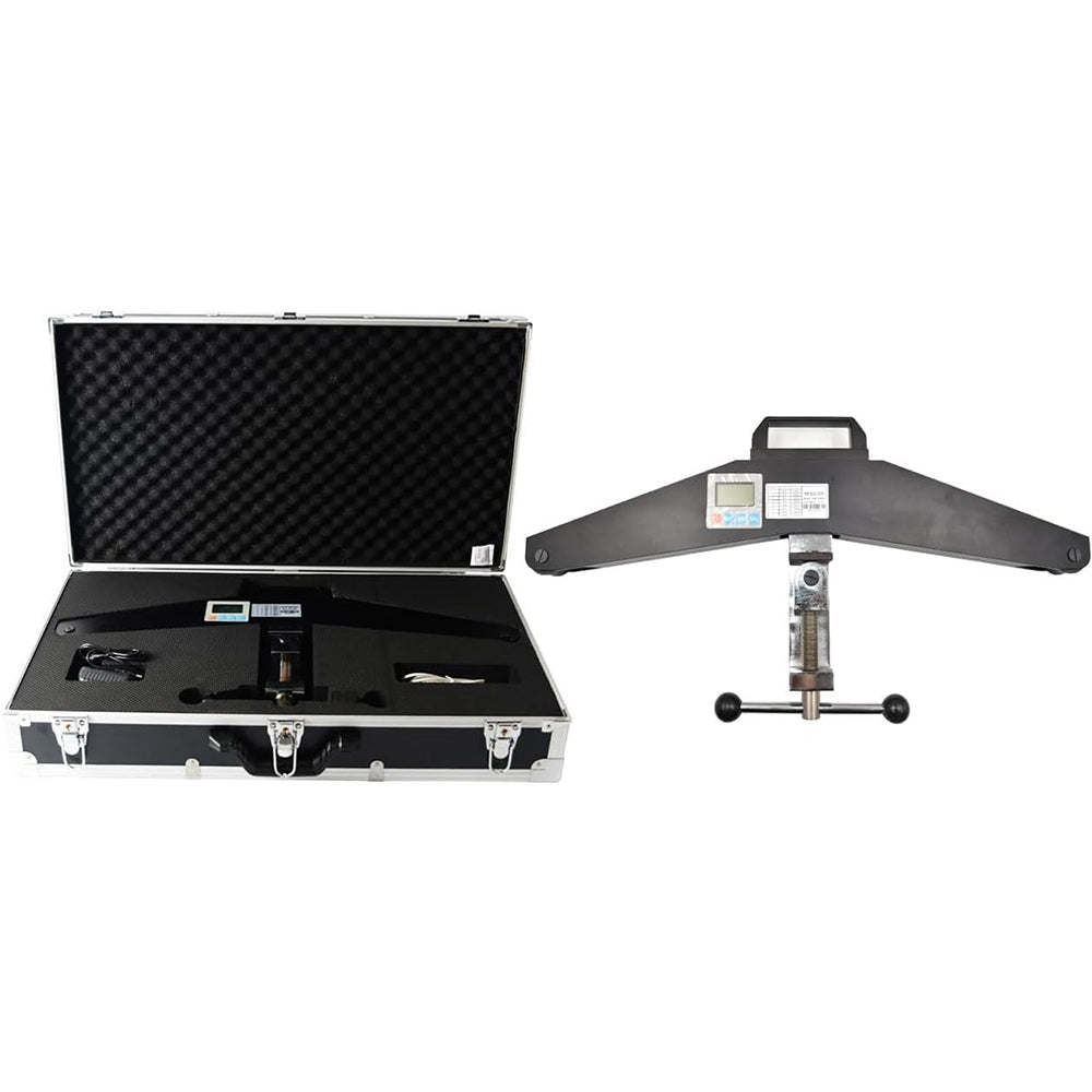 VTSYIQI Wire Rope Tensiometer Rope Tension Tester with Maximum Load Value 20KN Measuring Range Φ6~Φ18mm Output Connector Rs232 9-hole Socket for Direct Measurement of Rope Structures with Tension