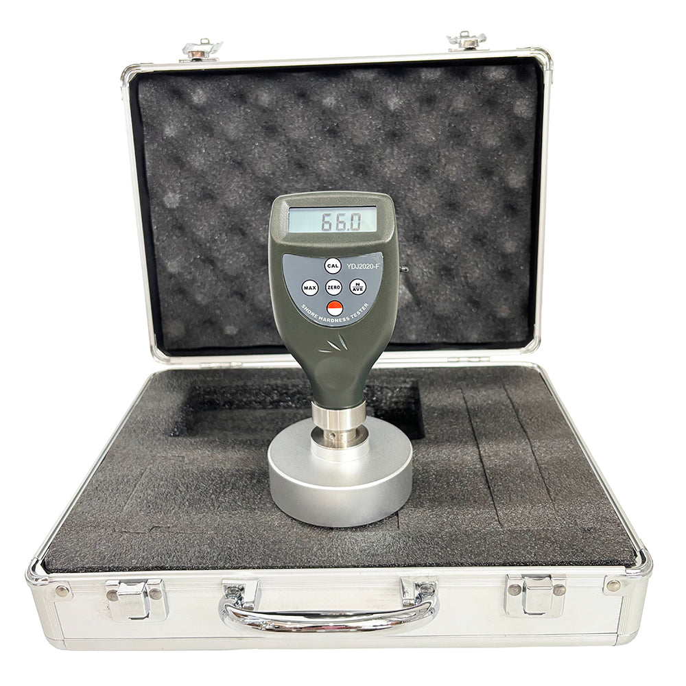 VTSYIQI Digital Shore F Durometer Foam Durometer Hardness Tester Shore F Hardness Tester Durometer with Measurement Range 10 to 90HF for Sponge Soft Foam Pillow Polyurethane Rubber