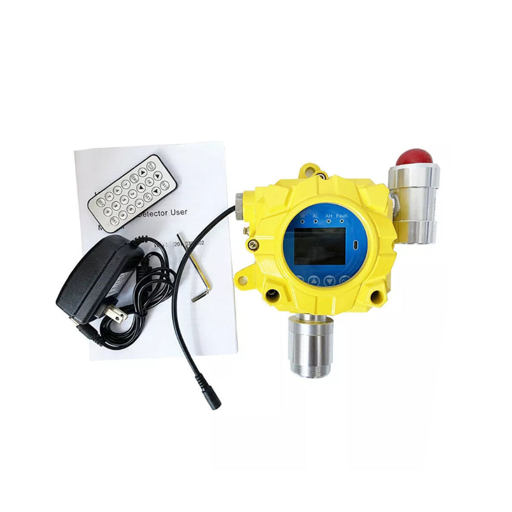 Fixed O2 Area Monitor VTSYIQI O2 Gas Monitor Fixed Oxygen Meter with Explosion-proof Waterpr