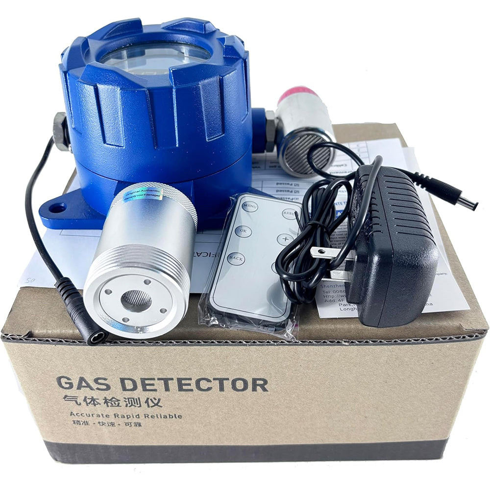 Clo2 Personal Gas Monitor VTSYIQI Fixed ClO2 Gas Detector Chlorine Dioxide Gas Monitor with Reso