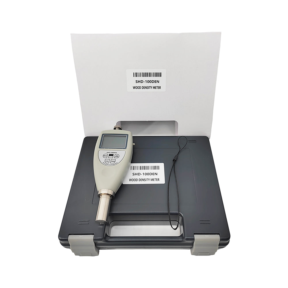 VTSYIQI Portable Wood Densimeter Portable Wood Density Tester with Test Range 0.01g/cm³ ~1.2g/cm³ Automatic Shutdown Function Digital Display Resolution 0.01g/cm³ Accuracy ≤ ±0.01g/cm³