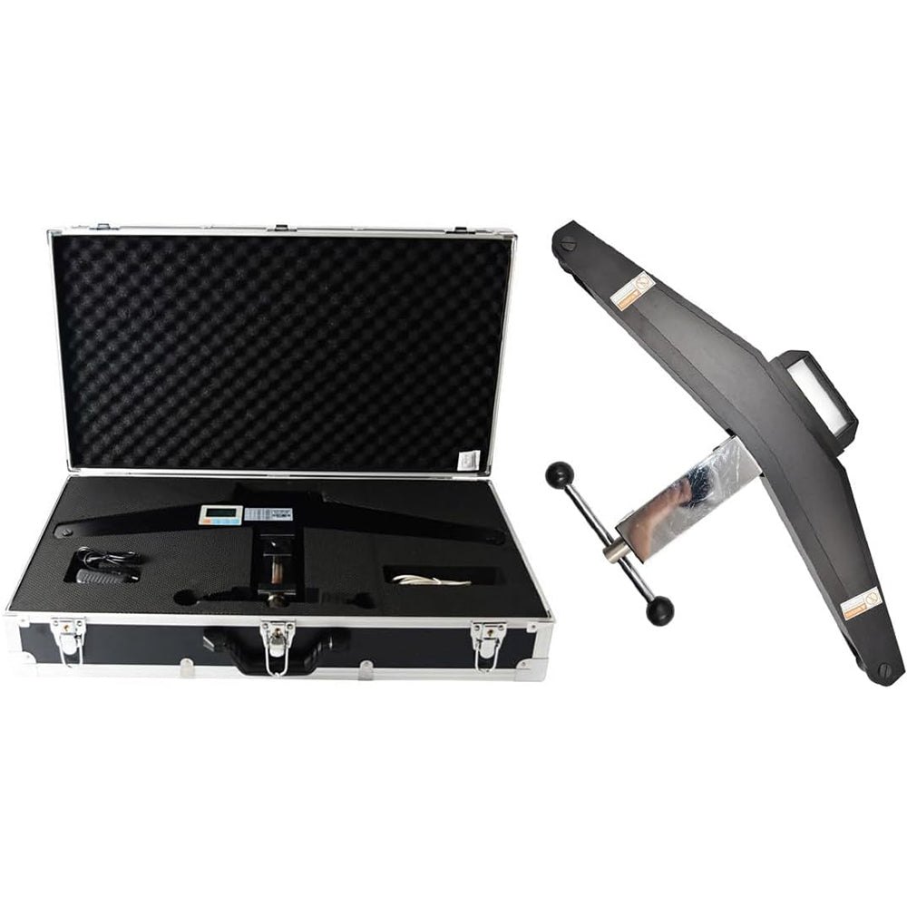 VTSYIQI Wire Rope Tension Meter Wire Tension Gauge with Maximum Load Value 20KN Divided Load Value 0.01KN Measuring Range Φ6~Φ18mm for Detecting Wire Rope Tension in Power Industry Transportation Industry and Other Fields