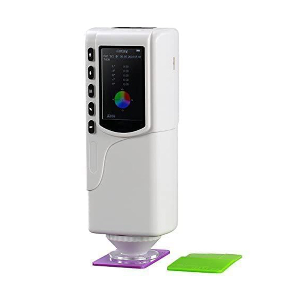 VTSYIQI Digital Colorimeter Color Tester Analyzer with Repeatability ΔE ≤ 0.03 Illuminating Locating and Precise Cross Locating for Traffic Signs Plastics Electronics Painting Ink Textile and Garment