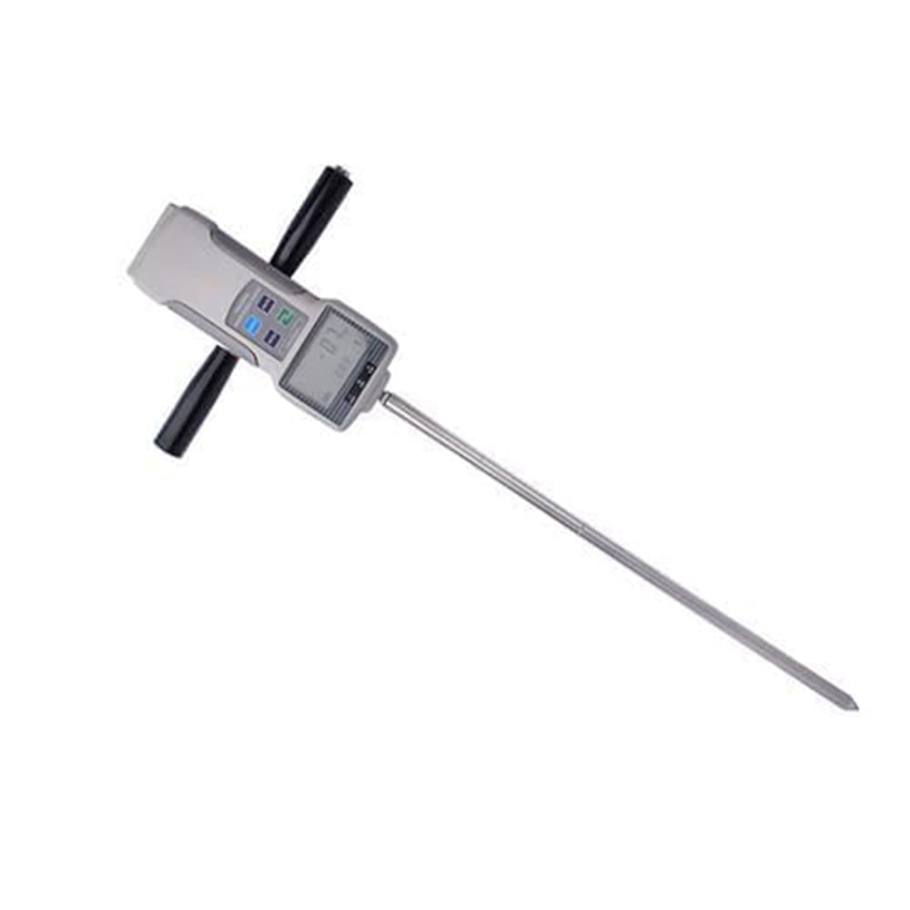 VTSYIQI Ground Compaction Tester Soil Compaction Tester Penetrometer with Range 0-100kg/cm² 0-1000N/cm² 0-10000kPa Total Measuring Depth 50cm  Probe Length 30cm Connection Rod Length 20cm Kgf(gf)/lbf/N Three Unit
