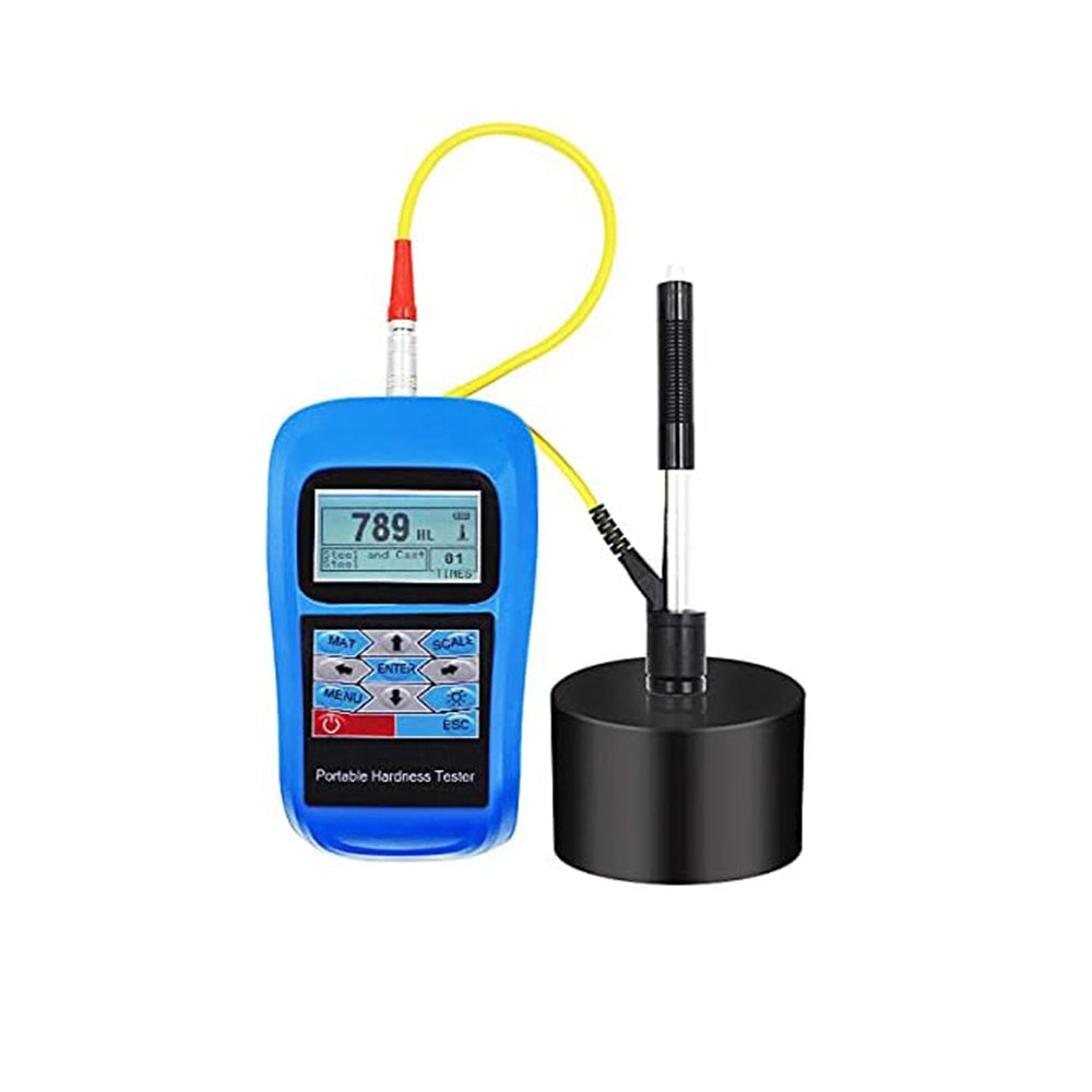 VTSYIQI Portable Large Screen Leeb Hardness Durometer Tester Metal Hardness Tester