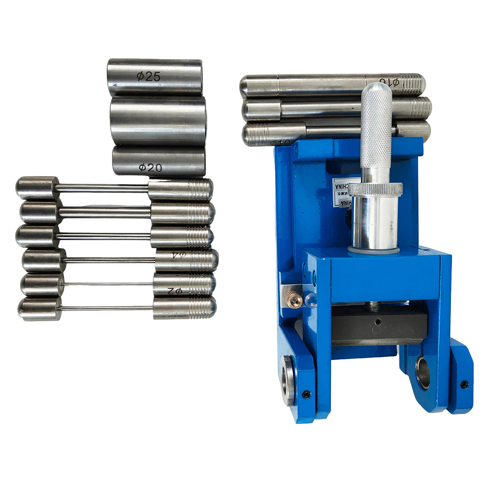 VTSYIQI Film Bending Tester Cylindrical Axis Bending Tester with Shaft Diameters 2,3,4,5, 6, 8, 10, 12, 16, 20, 25,32mm  Suitable for Samples with a Thickness of 1.0mm or Less GB6742 National Standard for Coating of Paint Varnishes