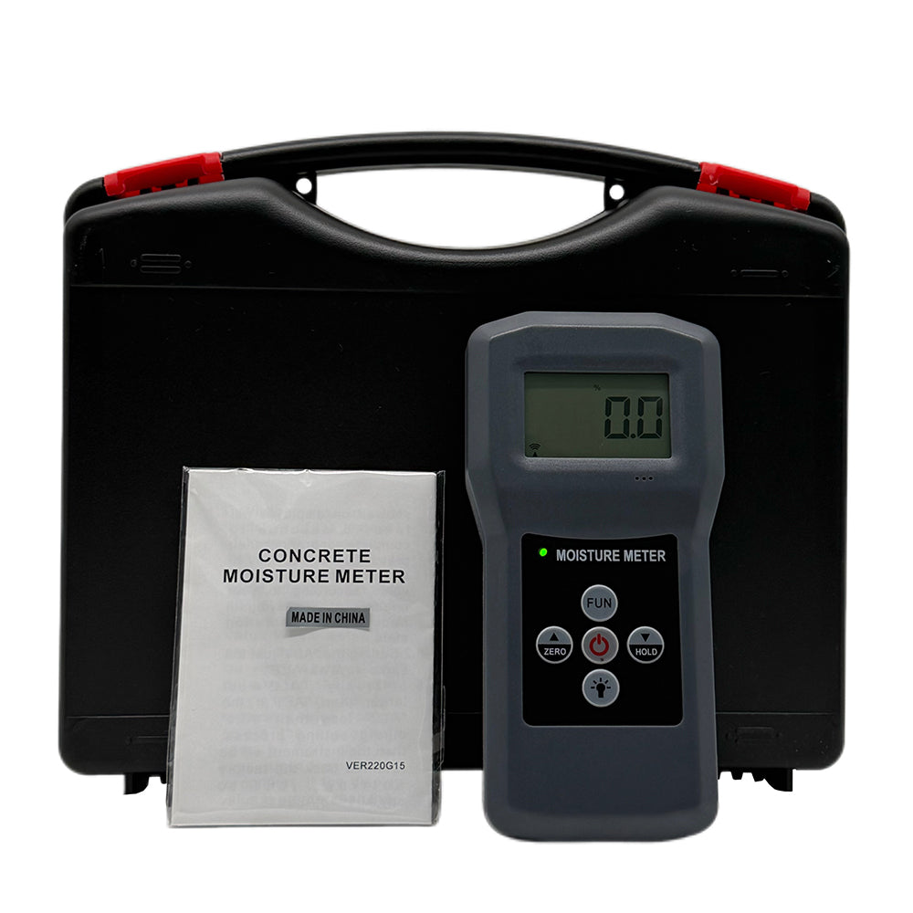 VTSYIQI Concrete Moisture Content Meter with Measuring Range 0-70%(cd00) Resolusion 0.1 LCD Display Used in Floor Laying Paint Painting Floor Painting Building Decoration and Site Construction and Etc