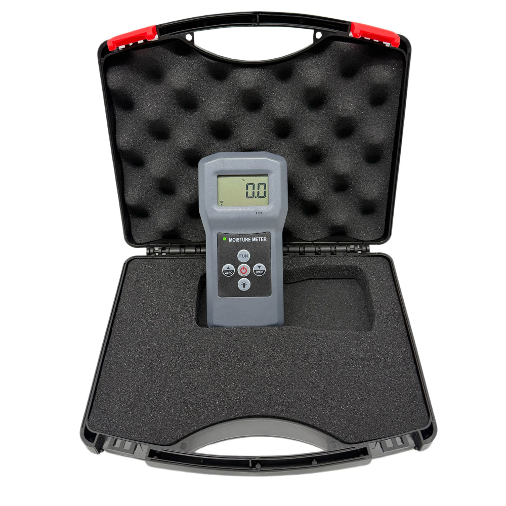 VTSYIQI Moisture Meters for Concrete Concrete Moisture Analyzer with LCD Display Accuracy ± 0.5(main Moisture Range) Measuring Range 0-70%(cd00) Resolusion 0.1