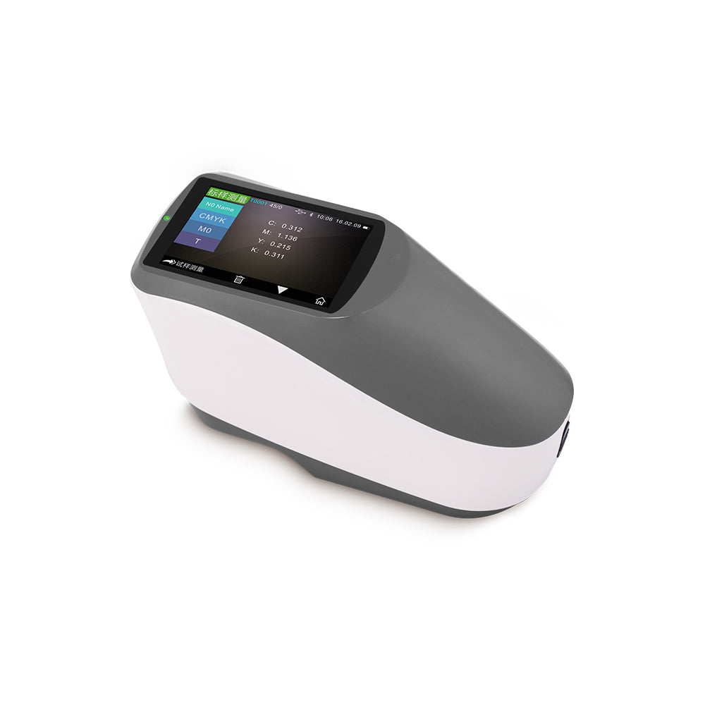 VTSYIQI Grating Spectrophotometer Densitometer Spectrodensitometer with Measurement Aperture Φ2mm or Φ4mm or Φ8mm optional Wavelength Range 400~700nm Wavelength Pitch 10nm 3.5-inch TFT Color LCD Display