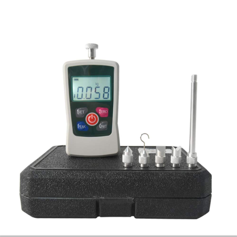 VTSYIQI Digital Force Gauge 5N Push Pull Gauge Tester With Accuracy ±1％for Tension and Compression Load Test
