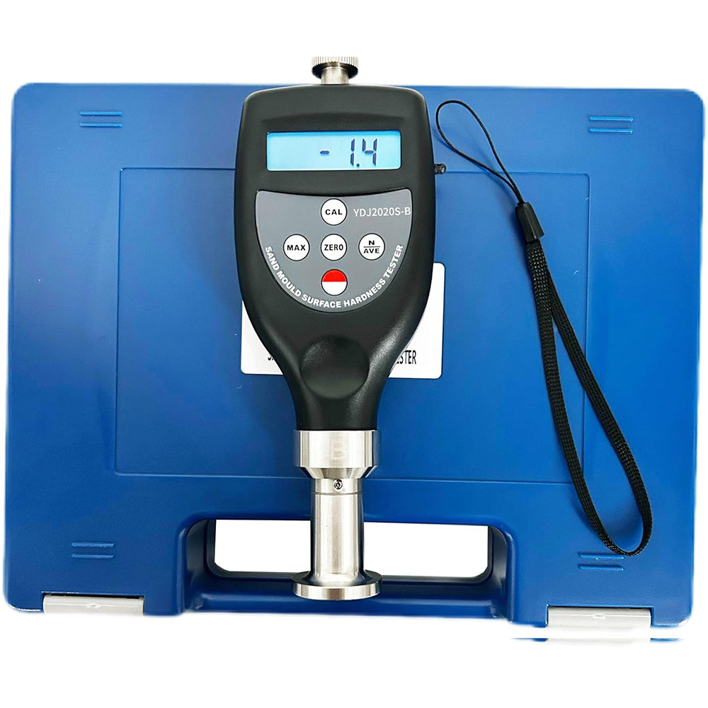 VTSYIQI Sand Mould Surface Hardness Tester Fine Coarse Sand Mould Surface Hardness Test with Load 980g Testing Range 10~90HB Accuracy ≤±1HB Resolution 0.1HB Pressure Load 50g