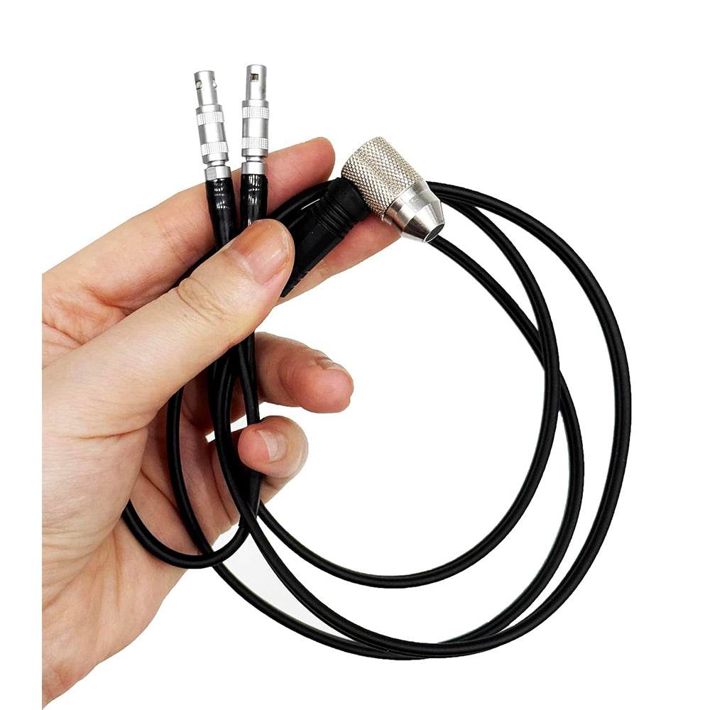 VTSYIQI Ultrasonic Thickness Gauge Probe Fingertip Probe Sensor PT-04 with Measurement Range 0.03'' to 0.5'' Crystal Diameter 0.16'' Frequency 7.5MHz. for UM-2 UM-2D UM-4 UM-4D UM-4DL UM-5 UM-5D UM-5DL Ultrasonic Thickness Tester