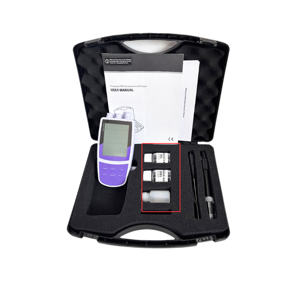VTSYIQI Portable Cadmium Ion Meter Cd Ion Concentration Meter Calibration liquid Small Bottle