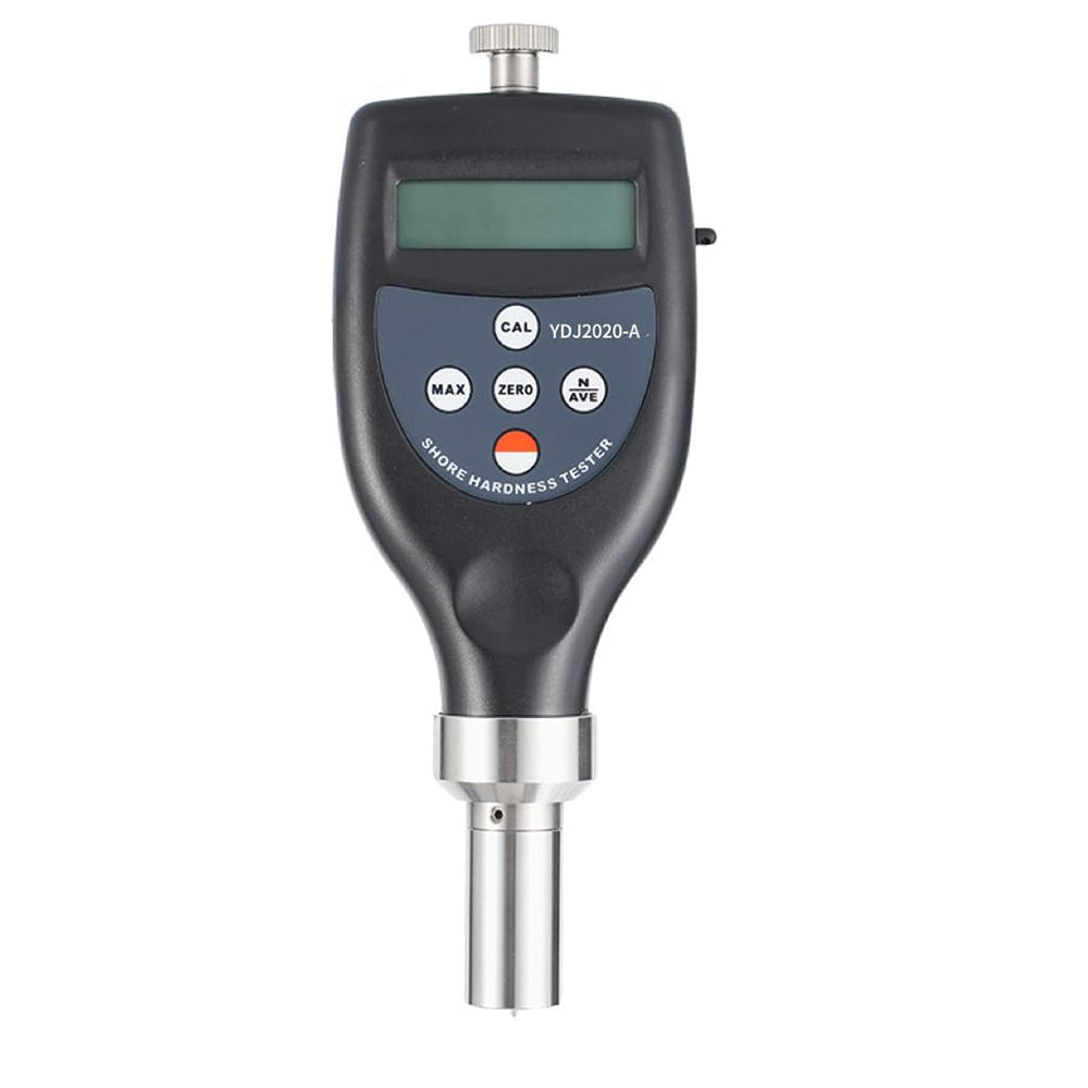 VTSYIQI Shore A Hardness Tester Meter for Soft Rubber Elastomers Natural Rubber Products Neoprene Resin Polyester Soft PVC Lleather Rigid Plastics Etc with Measurement Range 10HA~90HA Indenter 0.79 Truncated Cone