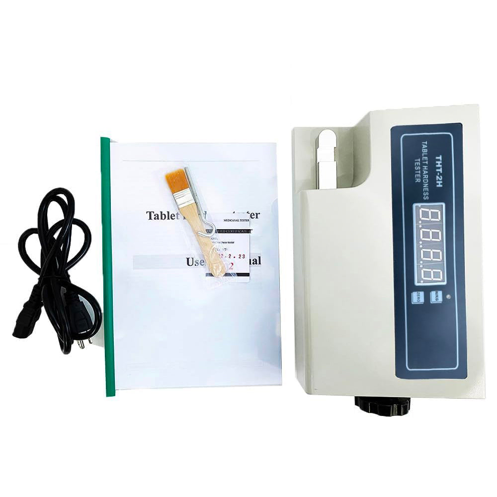 VTSYIQI Manual Tablet Hardness Tester Tablet Hardness Machine with Hardness Range 2 to 200N/0.2 to 20kg Hardness Accuracy ±1.5% One-Button N/KG Conversion for Detecting Breaking Hardness Of Tablet