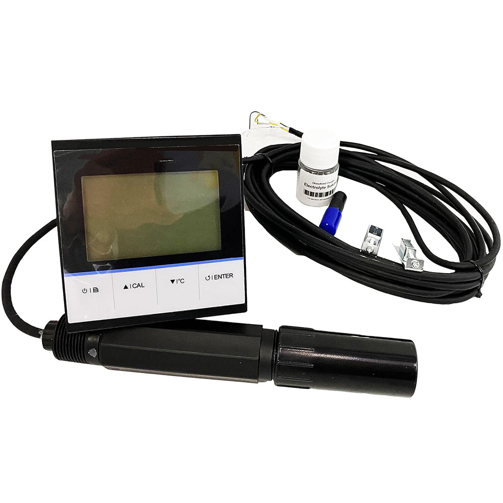 VTSYIQI Real Time Dissolved Oxygen Meter Monitor DO tester Water Quality Tester With RS485 Modbus 4 to 20mA Relays output