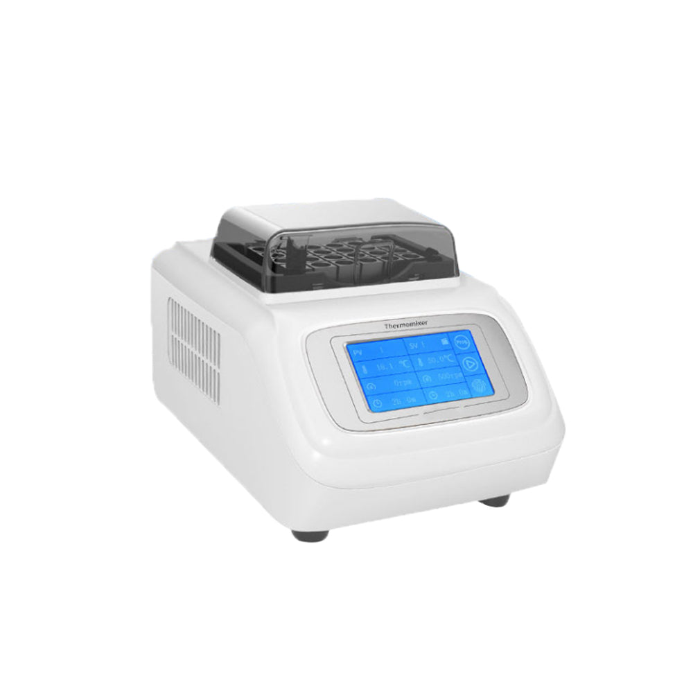 VTSYIQI Intelligent Constant Temperature Mixer with Temperature Setting Range -10~100℃ Display Method 4.3 inch High-definition Capacitive Screen Temperature Control Range 0 ~ 100℃(No-load Can Actually Reach RT -25 ℃) Speed Control Range 200-1800rpm