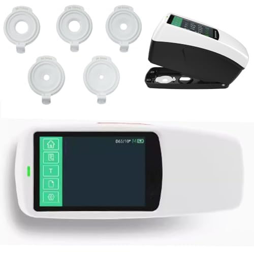 VTSYIQI Horizontal Spectrophotometer Five Caliber Spectrophotometer with Range 0-200% Caliber Φ11mm Φ10mm Φ6mm Φ5mm Φ3mm Accuracy 0.01% Repeatability dE*ab≤0.02 for Variety Samples