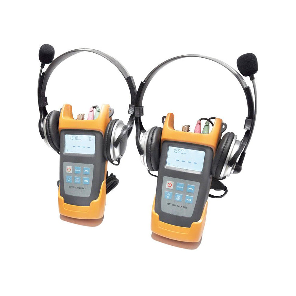 VTSYIQI Optical Talk Sets Fiber Optic Talk Set with Digital Optical Phone Call And Stabilized Light Source Function Transmission Distance(KM) ≥80 Dynamic Range(dB) ≥40 Wavelength(nm) 1310/1550 Optical Connector FC/PC