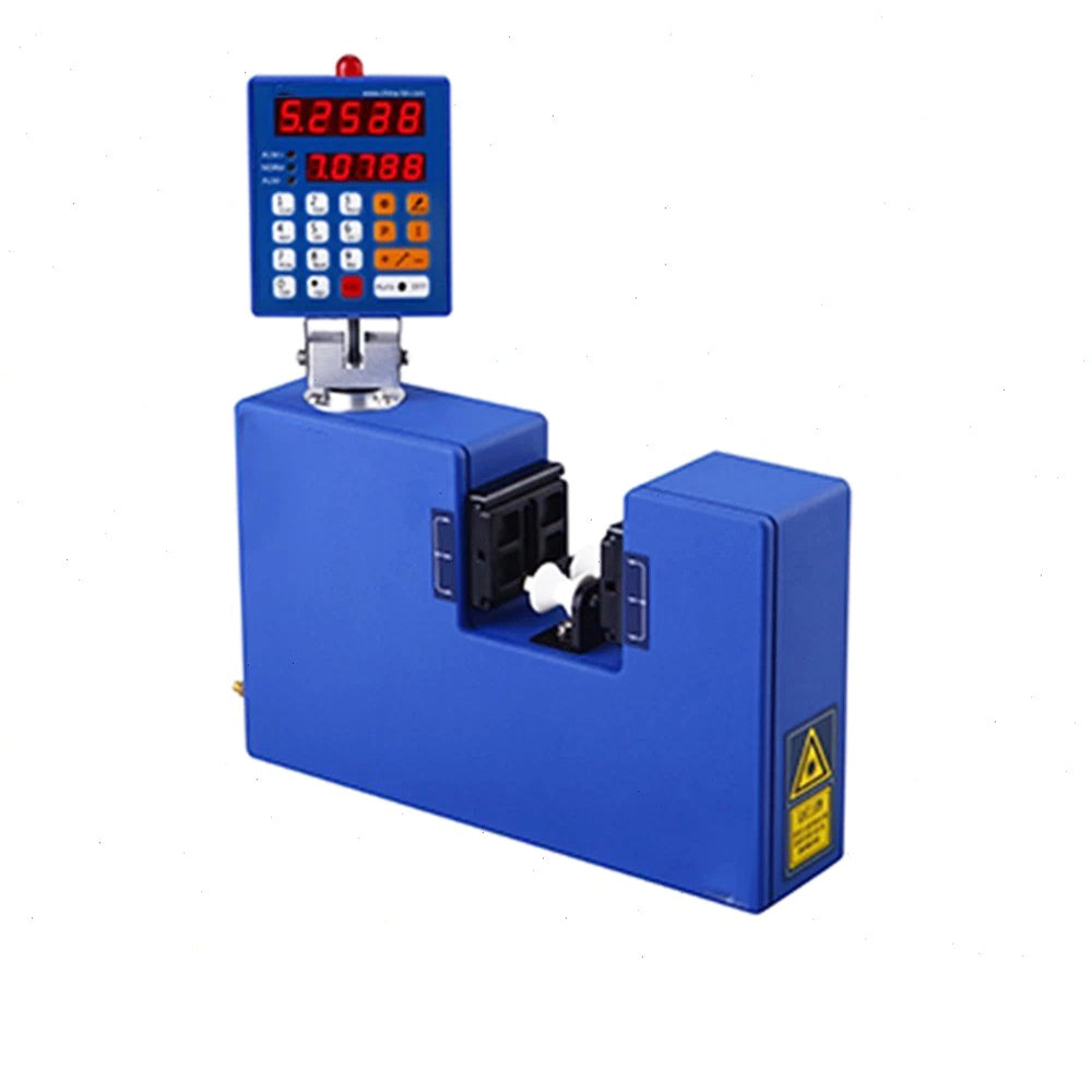VTSYIQI Laser Diameter Gauge Instrument Single-Axis Laser Diameter Gauge with High Precision High Resolution Measuring Range 0.10~25.00mm Scanning Speed 600N/S Resolution 0.001mm Accuracy ±0.002mm
