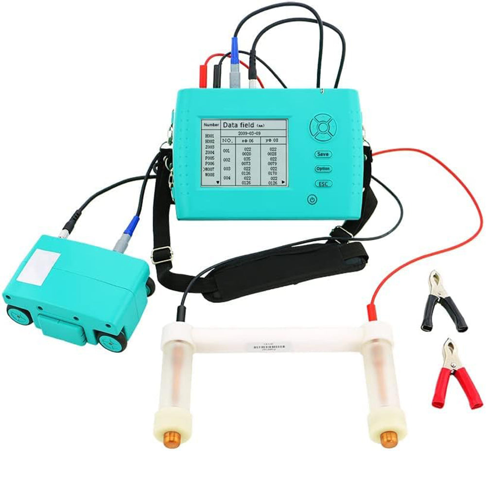 VTSYIQI Reinforcement Position Tester Rebar Corrosion Detecter with Bar Diameter Φ6-50mm Potential Range ±1000mV Distance Test Point 0-1000mm Accuracy ±1mV for Rebar Position Concrete Thickness Test