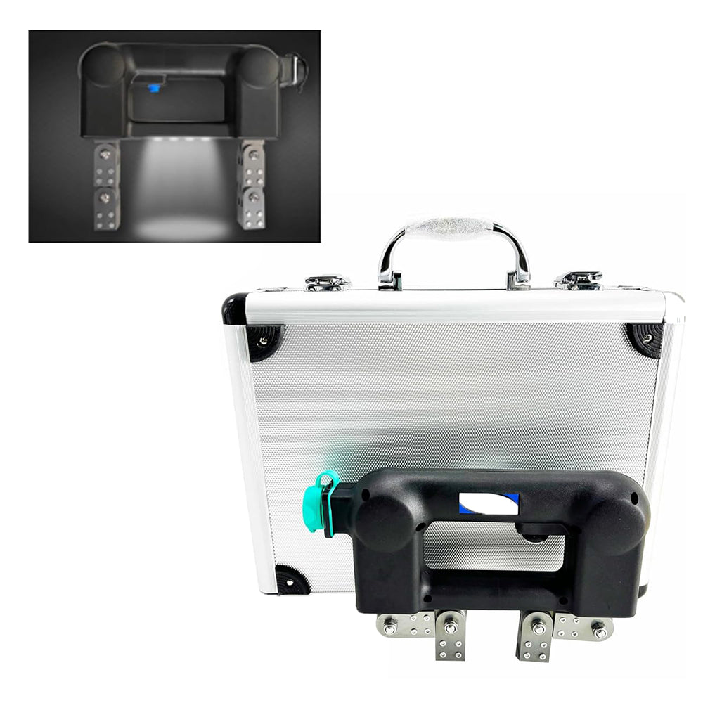 VTSYIQI Magnetic Particle Testing Equipment Particle Testing Magnetic Flaw Detector with White Light(Illumination Purposes) AC110V 50/60Hz Duty Cycle 50% Magnetic Pole Pitch 0-230mm Lifting Force AC &gt;4.5kg (44N)