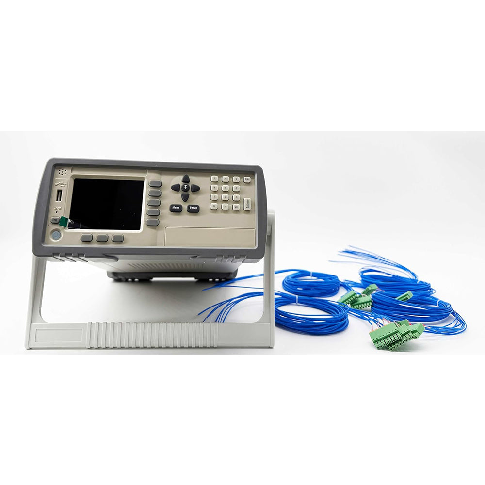 VTSYIQI 32 Channel Thermocouple Data Logger Temperature Tester Multi-Channel Temperature Logger Recorder with Range -200℃ To 1800℃ Thirty-two Channels Thermocouple J/K/T/E/S/N/B/R USB RS232C Interface