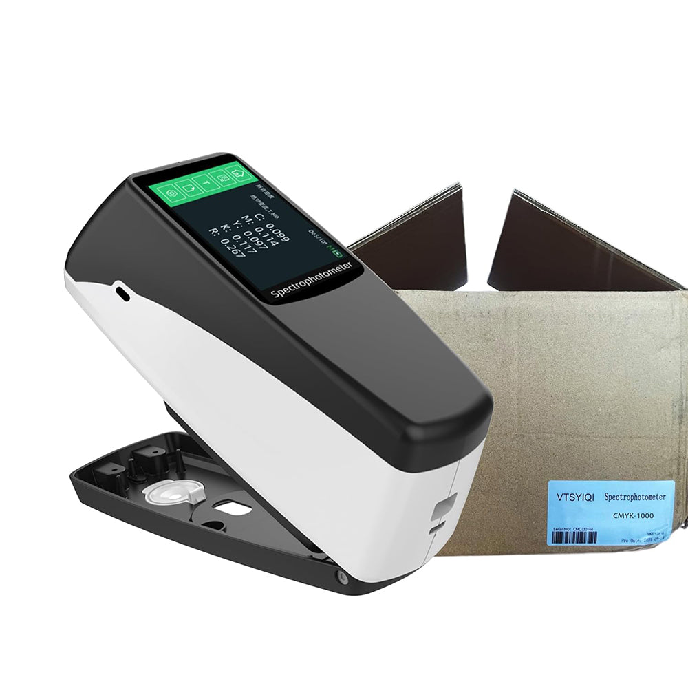 VTSYIQI Digital Printing Densitometer Color Density Measurement with Parameter Color Destity CMYK+Printing Index Inter instrument Agreement dE*ab≤0.3 for Printing Production Process Control