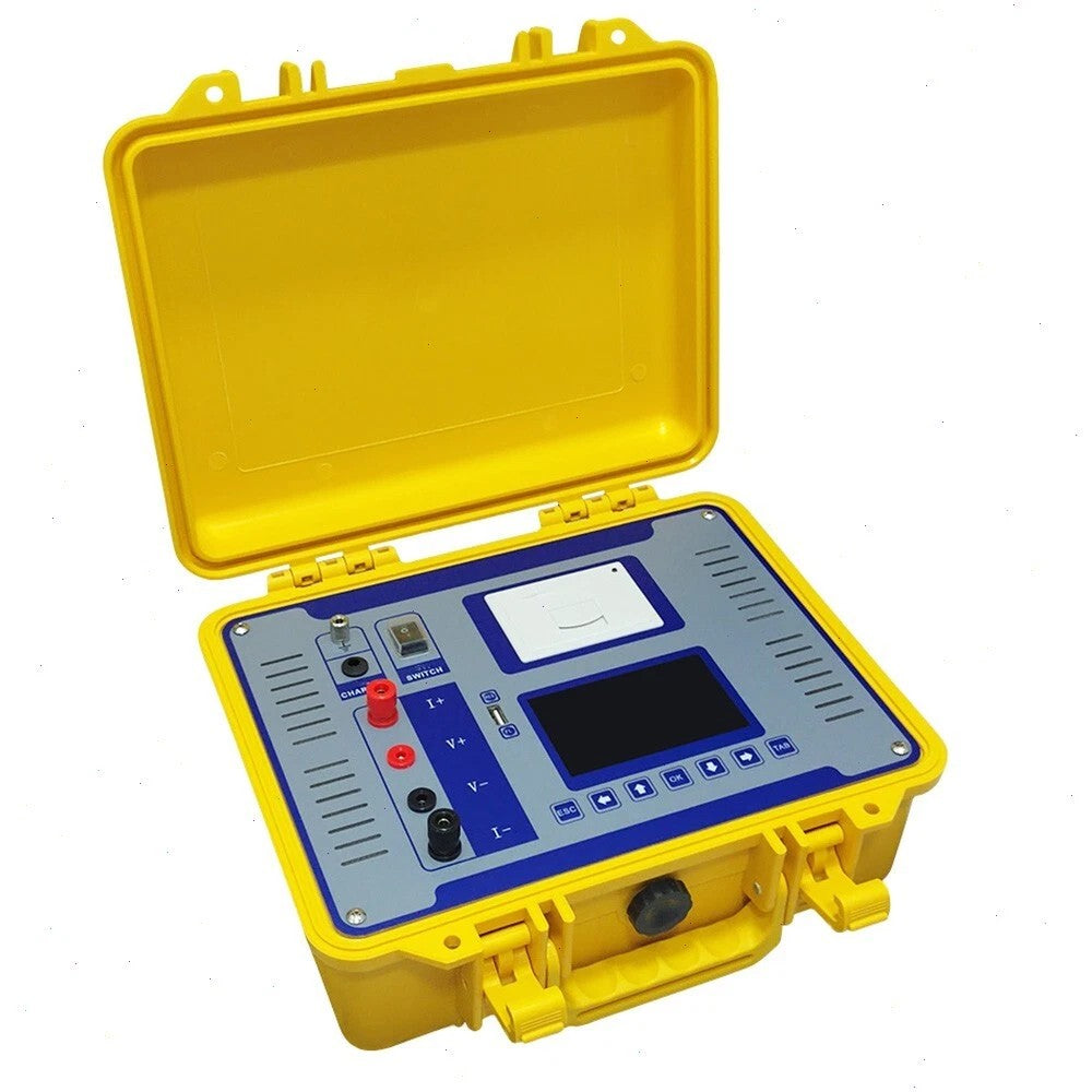 VTSYIQI Transformer Winding DC Resistance Tester 10A Transformer DC Resistance Tester with Accuracy 0.2% Output Current Automatic, 10A, 5A, 1A, 300mA, 100mA,<5mA Fast Response Speed for Handover Testing