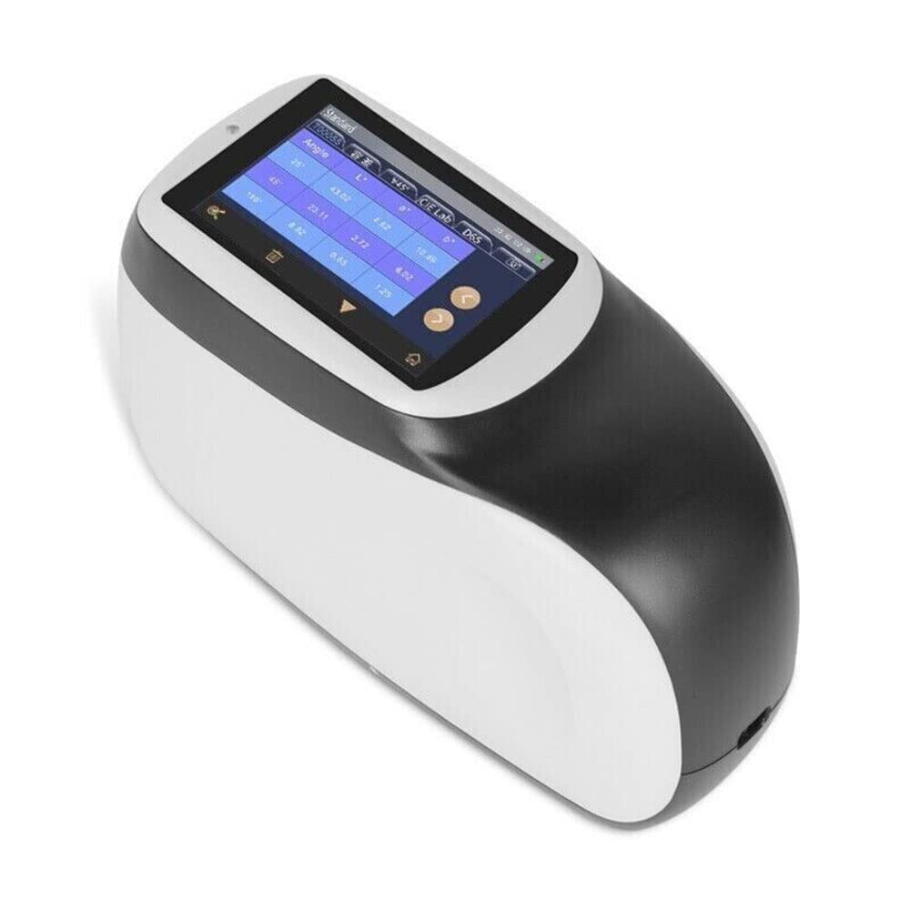 VTSYIQI Multi-Angle Spectrophotometer 25°45°110° Three Angles Spectrophotometer Spectal Colorimeters with Measuring Aperture Φ12mm for Marble Photometer Complex Color Test