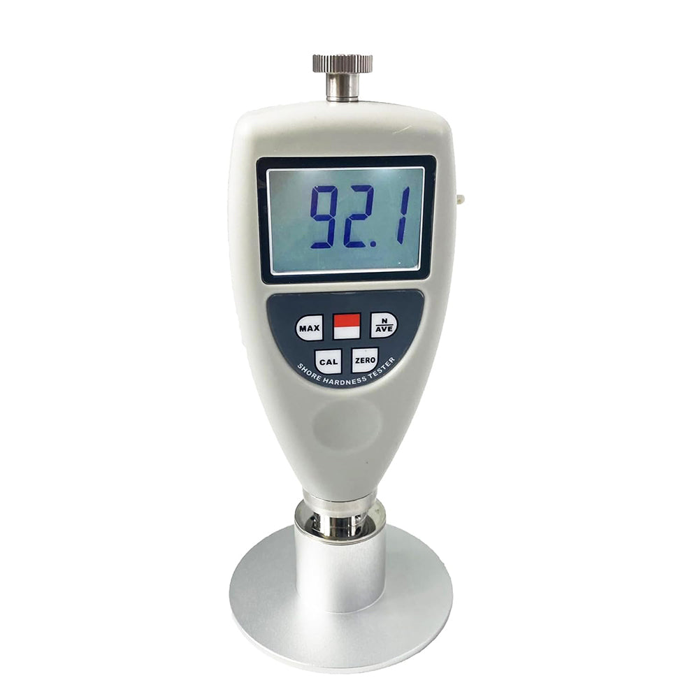 VTSYIQI Shore MF Durometer Memory Foam Hardness Meter with Measurement Range 10 to 90HMF Resolution 0.1HMF Average Value Calculation Function Spring Force 455gF for Memory Foam Hardness Measurement