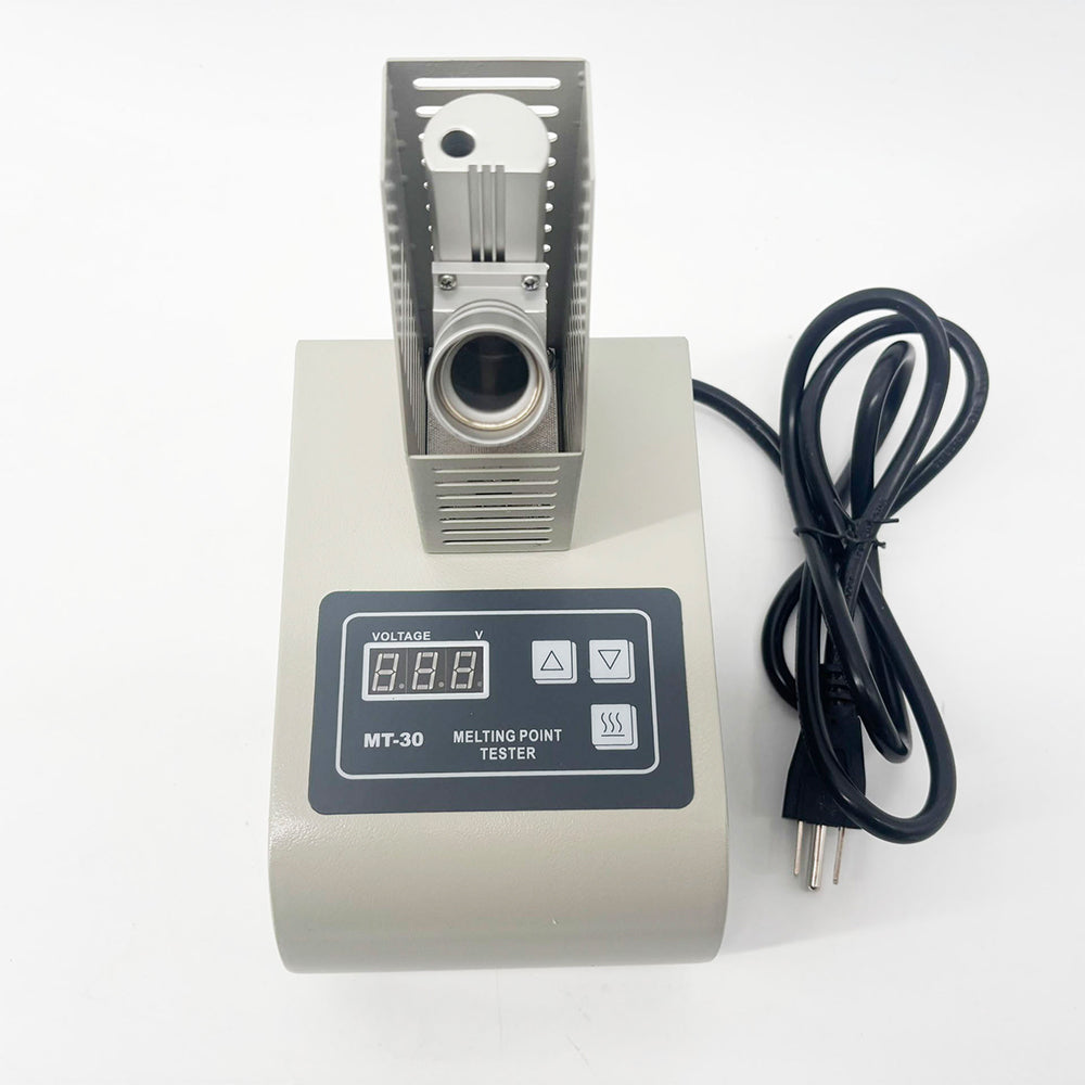 VTSYIQI Melting Point Device Melting Point Test Apparatus with Melting Point Testing Accuracy ±1.0℃ Ambient Temperature (15-35)°C Melting Point Test Range (50-300)°C Temperature Rise Rate (1.0, 2.0, 4.0, 6.0)℃/min