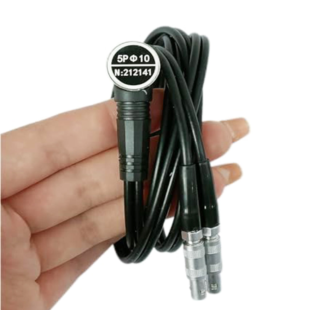 VTSYIQI Ultrasonic Thickness Gauge Probe N05/90°5mhz 10mm Thickness Transducer with Measuring Range 1.2-230mm for MT150/160/180/190/200/600/660 Ultrasonic Thickness Tester