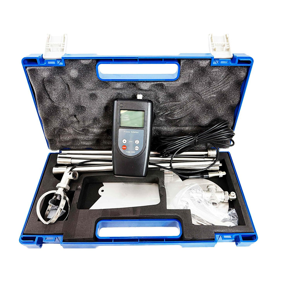 VTSYIQI Water Flow Rate Meter Flow Speed Meter River Velocity Meter with Speed Range 0.01-10.00 m/s Measurement Error ≤1. 5% Pole Positioning Measurement Temperature Range -10°C-50°C for Open Channel Flow