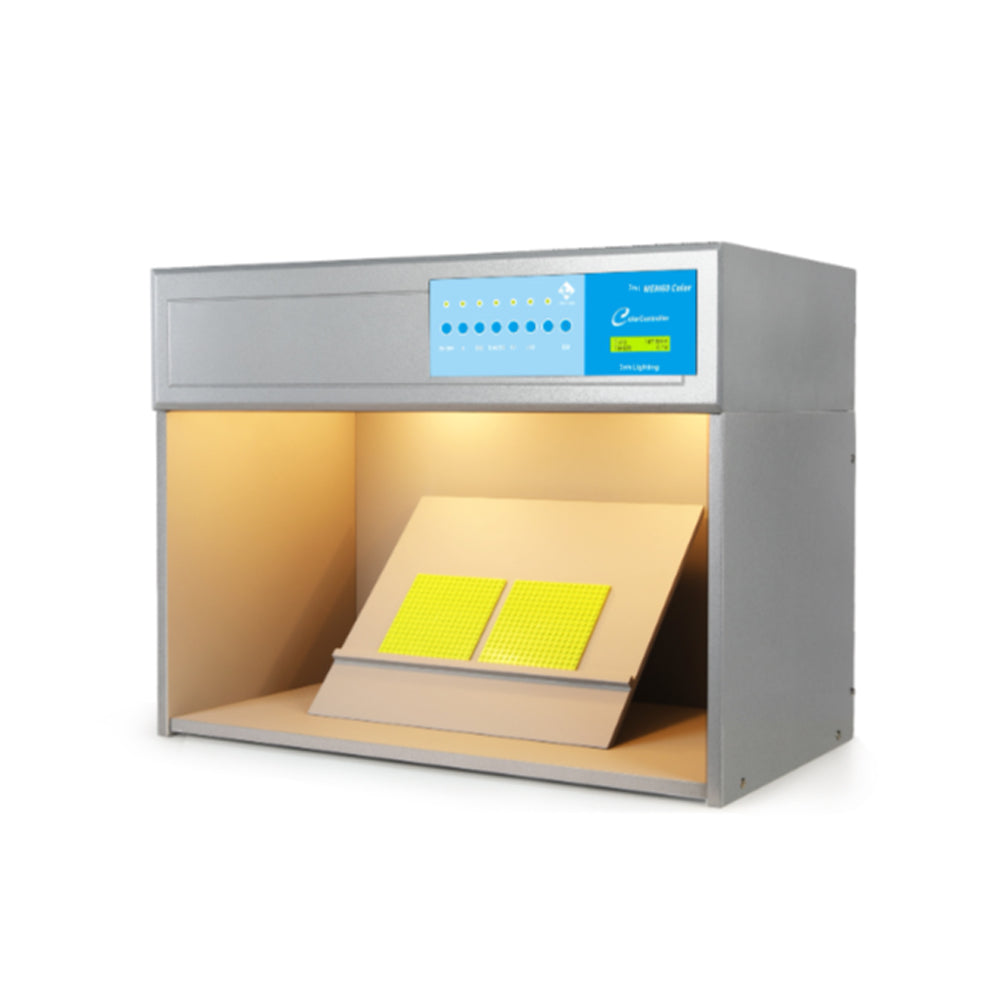 VTSYIQI 5 Light Color Matching Light Box Color Assessment Cabinet with Configuration A/D65/CWF/TL84/UV Five Light Sources for Textle Toy Printing and Dyeing Other Industries of Color Management