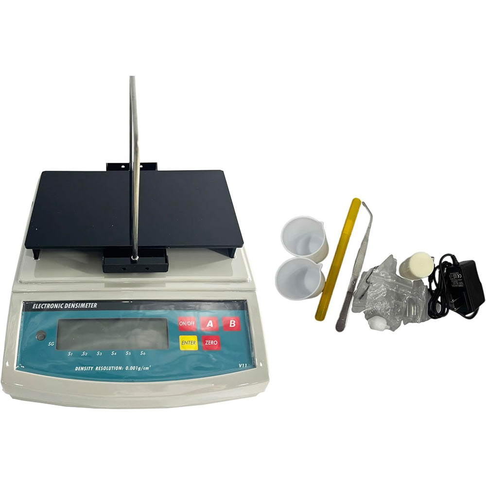 VTSYIQI Liquid Density Meter Electronical Liquid Densimeter 0.0001 g/cm3 Maximum weight 120g
