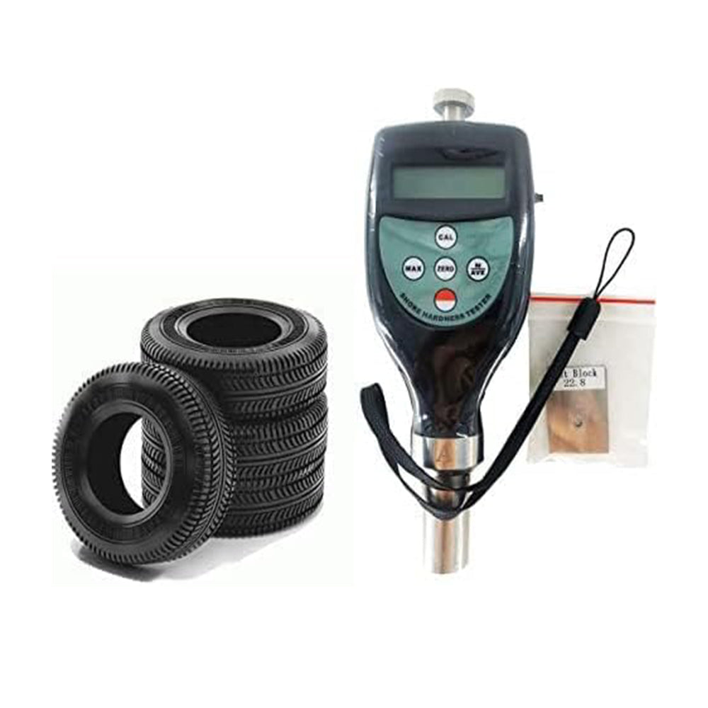 VTSYIQI Shore A Durometer Shore A Hardness Tester Meter with Measurement Range 10HA~90HA for Soft Rubber Elastomers Natural Rubber Products Neoprene Resin Polyester Soft PVC Lleather Rigid Plastics Etc