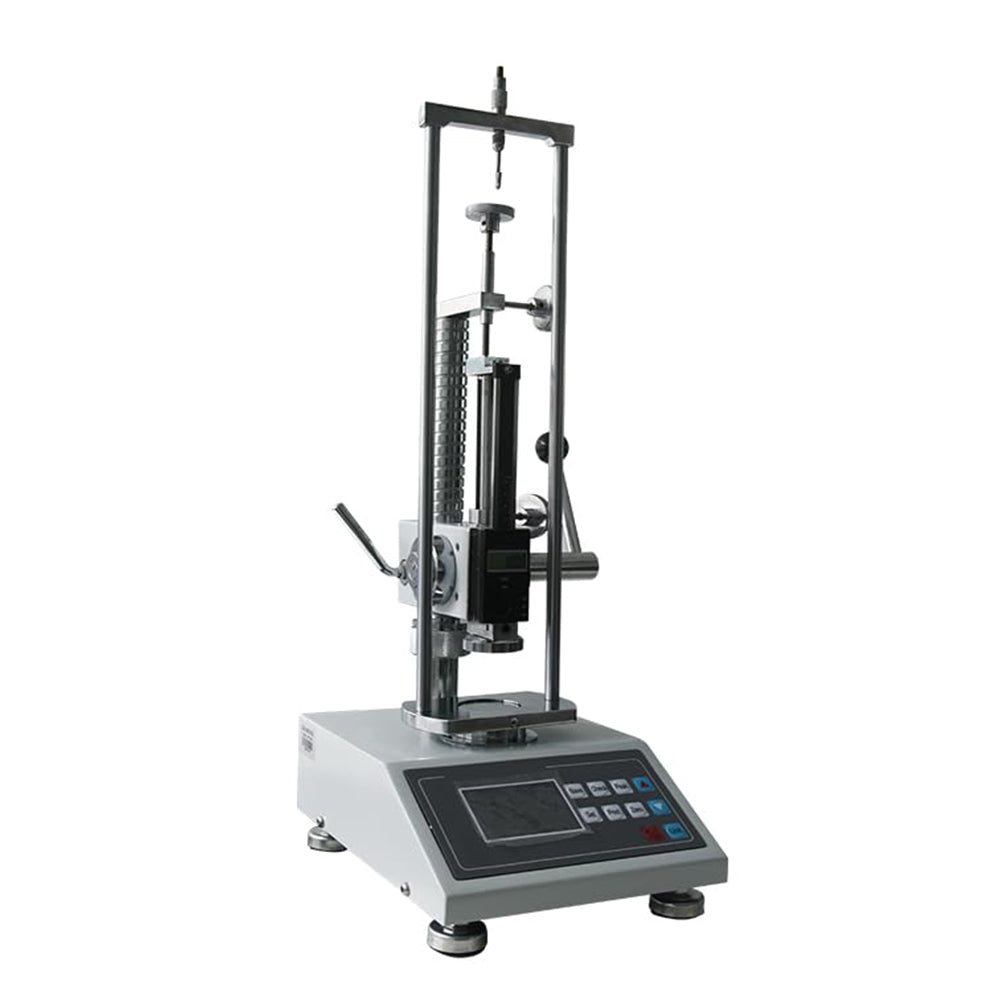 VTSYIQI Spring Tester Spring Tension and Compression Teter with Maximum Test Machine Load 200N/20KG/45Lb Minimum Resolution 0.01N/0.001KG/0.001Lb Platen Diameter 48mm Measurable Maximum Free Length of Spring 150mm
