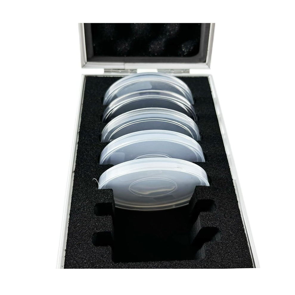 VTSYIQI Hazemeter Standard Plate 5 Kinds Standard Plates for Verificat