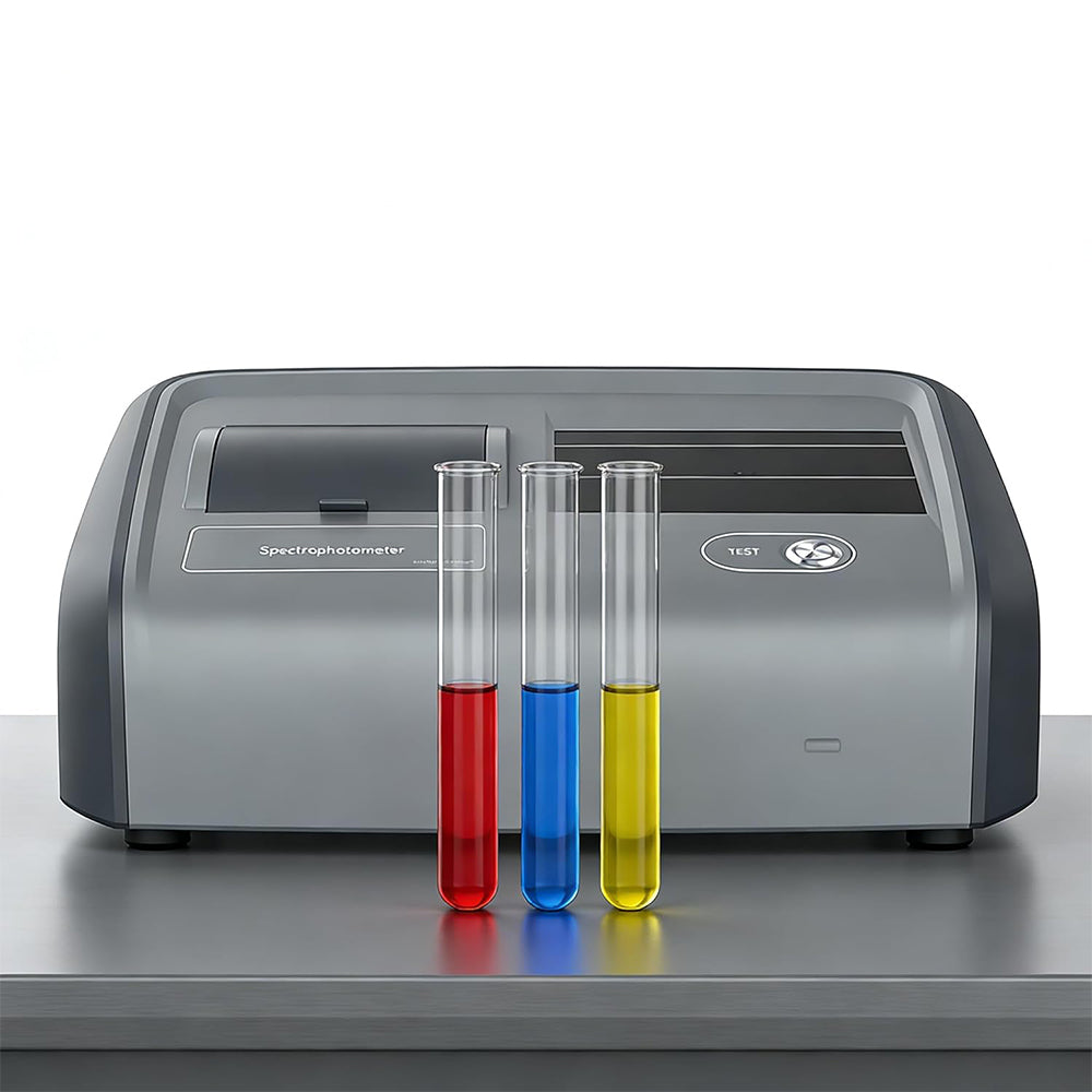 VTSYIQI High Precision Liquid Colorimeter Spectrophotometer with Range