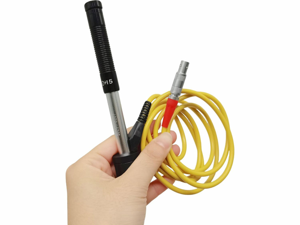 VTSYIQI Leeb Hardness Tester Groove Impact Device Groove D+15 Impact Device Probe for Measuring The Surface of a Grooved or Recessed Workpiece