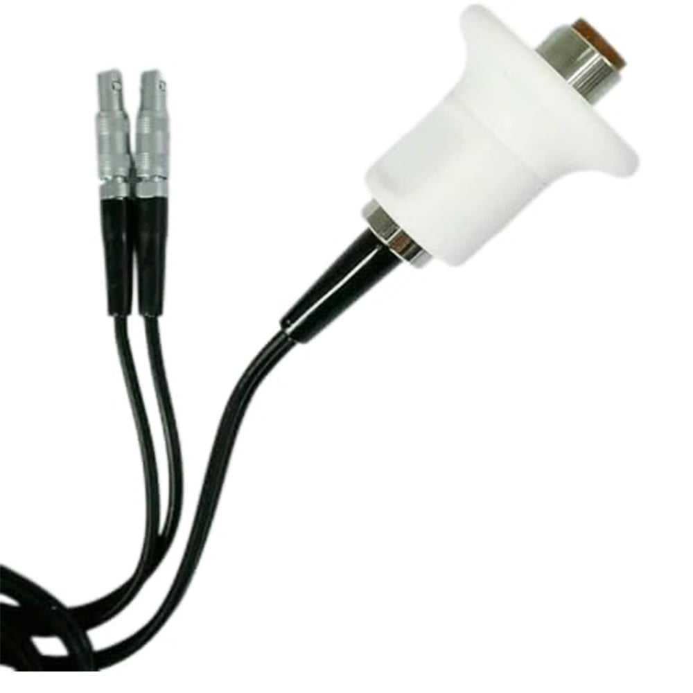 VTSYIQI High Temperature Ultrasonic Thickness Gauge Transducer Sensor HT5 Probe for High Temperature (Lower Than 300℃) Materials Thickness Measurement with Frequency 5MHz Measuring Range 3.0-200mm Dimensions 12mm