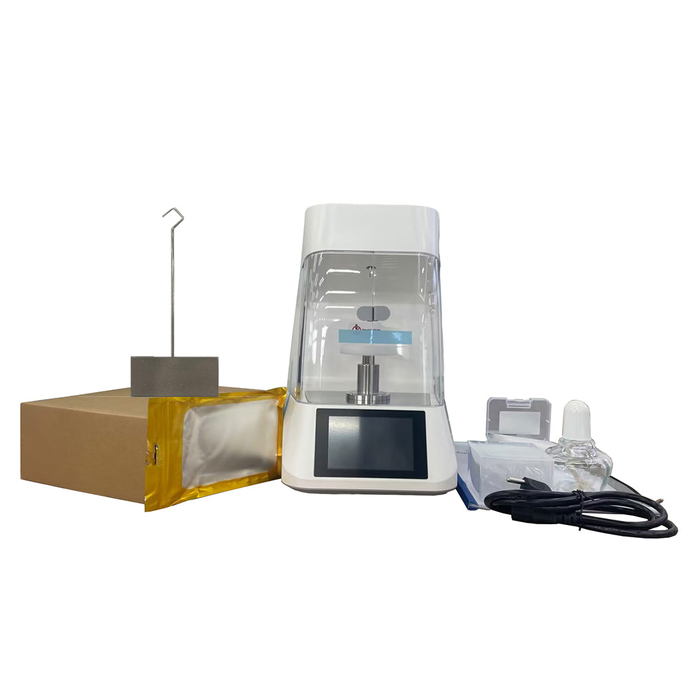 VTSYIQI Interfacial Tensiometer Surface Tension Measurement Device with Accuracy 0.1mN/m Measuring Range 0 to 1000mN/m Platinum Plate For Wilhelmy Plate Method